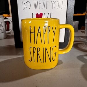 Rae Dunn Yellow Happy Spring Mug